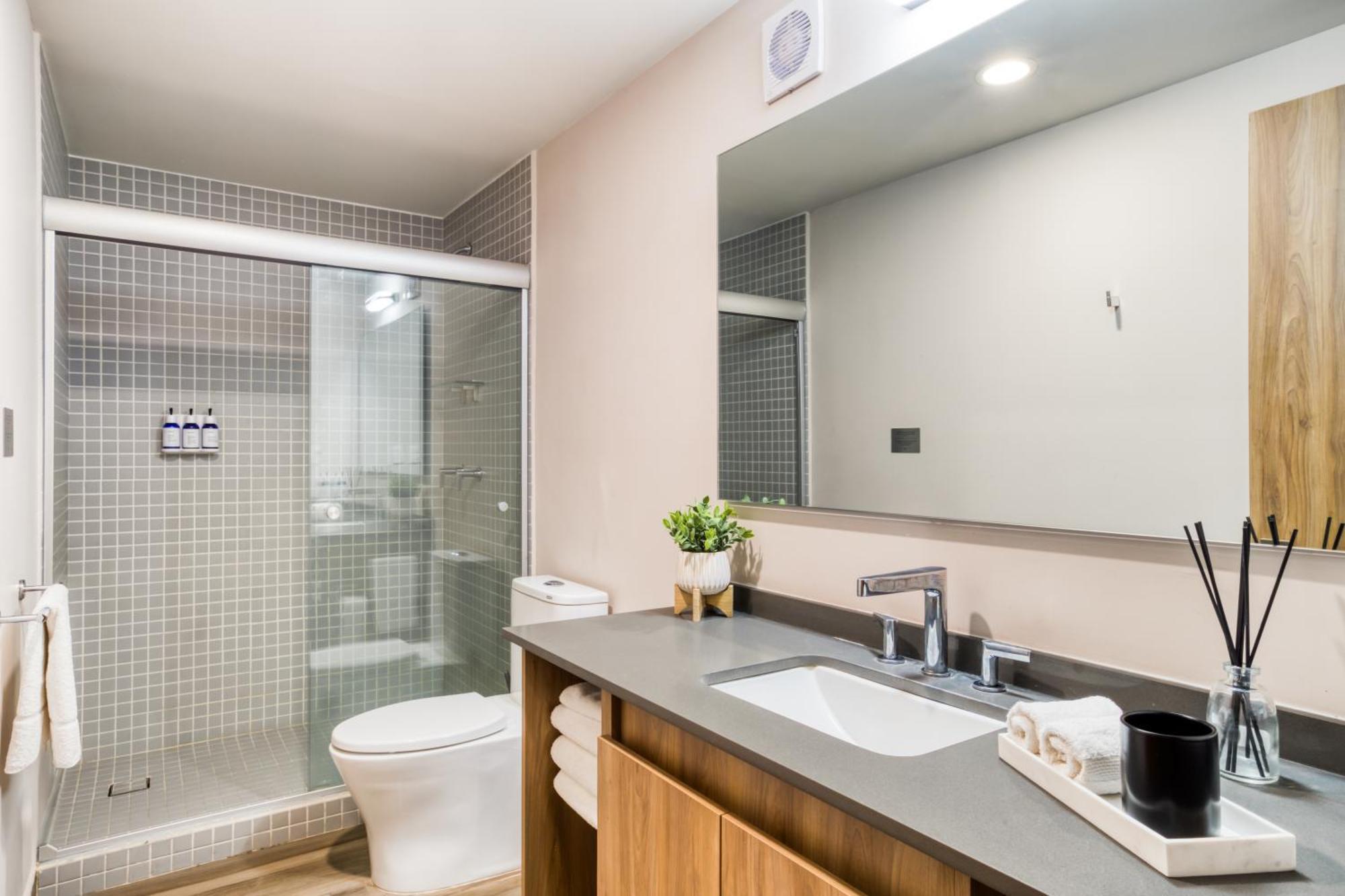 Aparthotel Uliv Cibeles Mexiko-Stadt Zimmer foto