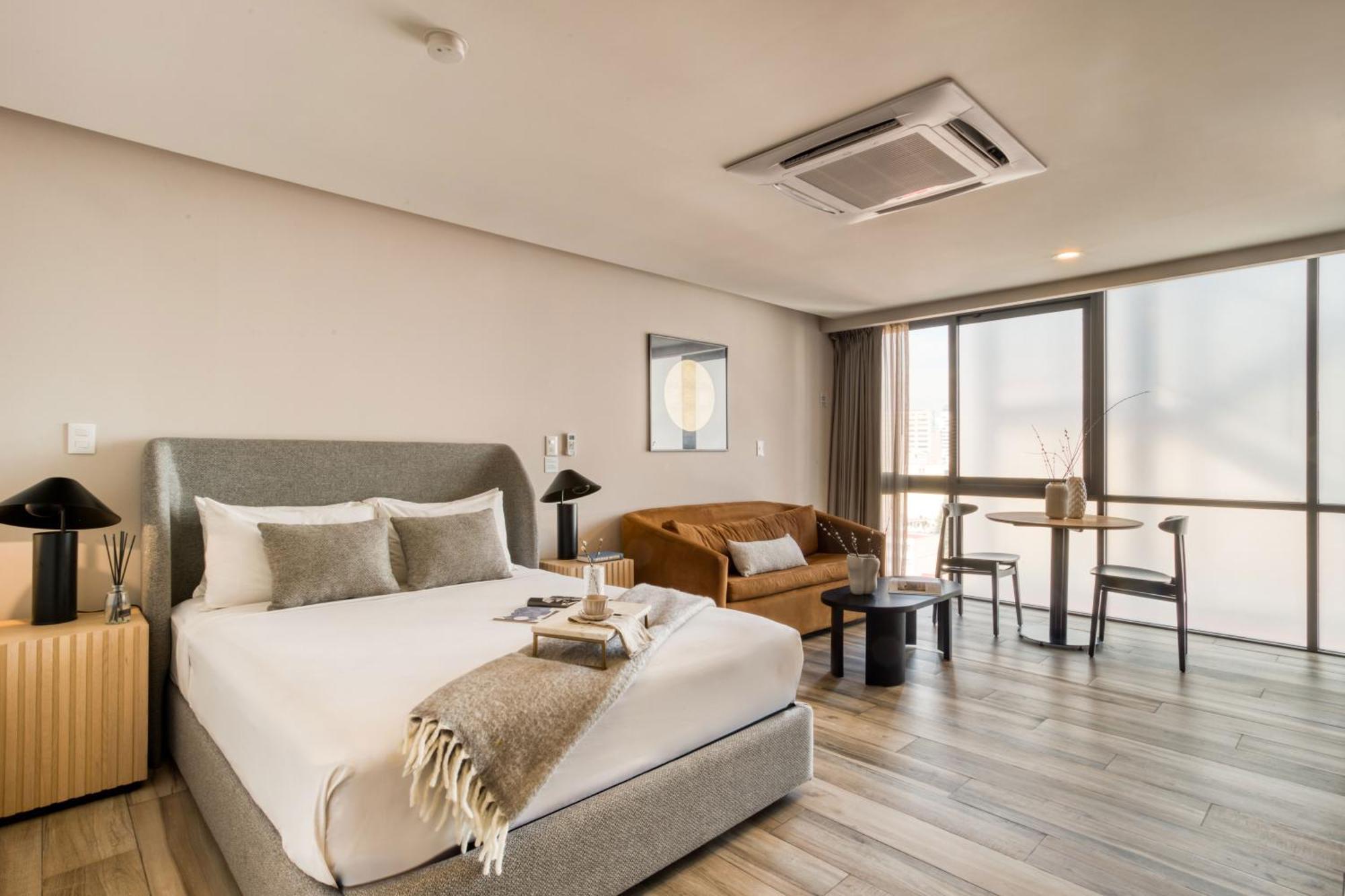 Aparthotel Uliv Cibeles Mexiko-Stadt Zimmer foto